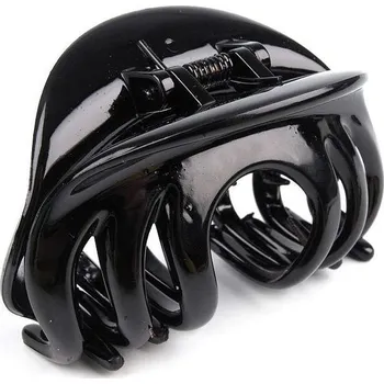 Ozdoba do vlasů Skřipec do vlasů 45x75mm - 1 černá