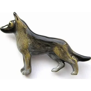 Brož Suit Jewellery Československý vlčák, kostýmová brož