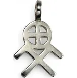 Drakkaria SYMBOL SLUNCE A NEBEŠTÍ KONĚ, stříbrný přívěsek, Ag 925