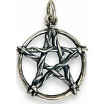 Drakkaria PENTAGRAM stříbrný přívěsek, Ag 925