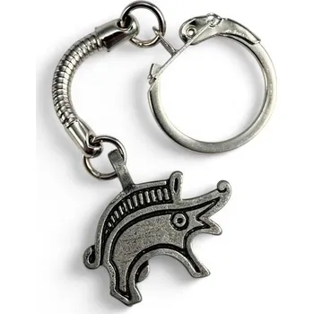 Drakkaria Kanec klíčenka, zinek starostříbro, Germáni