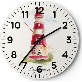 Hodiny Kuchyňské nástěnné hodiny 30x30 Lucerna Moderní skleněné hodiny do obýváku Tiché