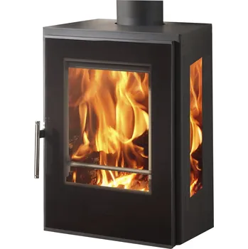 Krbová kamna PANADERO INCA WALL krbová kamna 4,8-10,4kW, černá - doprava zdarma