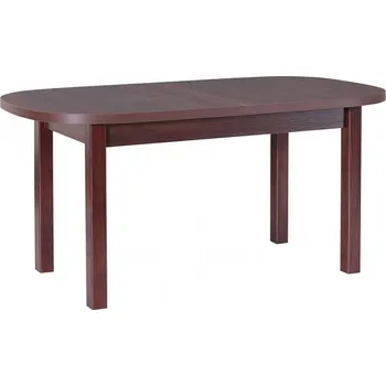 Jídelní stůl VENUŠE 1 (WENUS 1) oválný jídelní stůl rozkládací lamino ořech - kolekce "DRE" (K150-Z)
