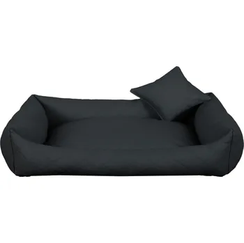 Pelíšek pro psa LUXDIAMOND obdélníkový pelech pro psa, tmavě šedá - 100 cm x 75 cm