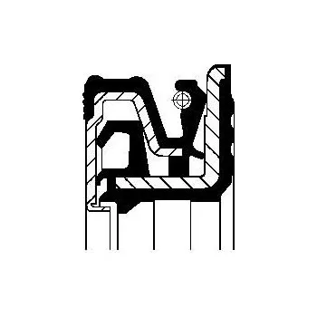 Těsnění motoru Těsnicí kroužek hřídele, pomocný pohon CORTECO 49482285