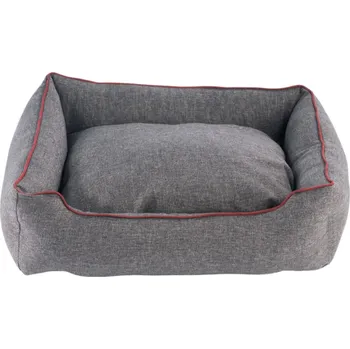 Pelíšek pro psa COZY obdélníkový pelech pro psa, tmavě šedá - 110 cm x 90 cm