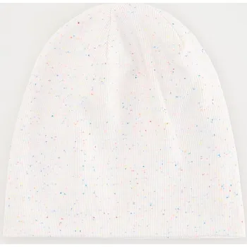 Čepice Reserved - Vzorovaná čepice - krémová - 709EC-01X - 709EC-01X-9Y1