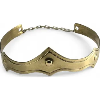 Náhrdelník Biško BLANCA, DÁMSKÁ STŘEDOVĚKÁ KORUNKA, mosaz