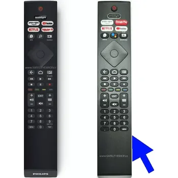 Dálkový ovladač Philips 55PUS8007 dálkový ovladač náhradní