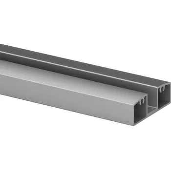 Zábradlí Profil pro sklo, Easy Alu, spodní, 55x25 mm Profil pro sklo, Easy Alu, spodní, 55x25 mm, délka 5000 mm, hliník, antracitově šedá RAL 7016