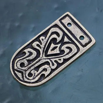 Přívěsek Drakkaria OPASKOVÉ NÁKONČÍ, Staré Město, Velká Morava, staromosaz