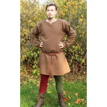 Dámská tunika VLNĚNÁ středověká tunika