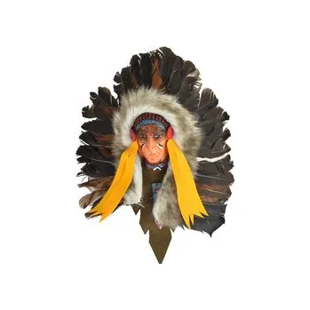 Závěsná dekorace Indiánský náčelník 20 cm - var. R