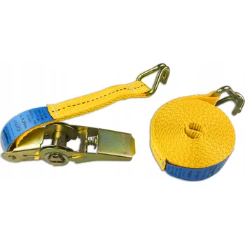 Upínací popruh Transportní popruhy 5m 1t 25mm Popruh s ráčnou a sponou