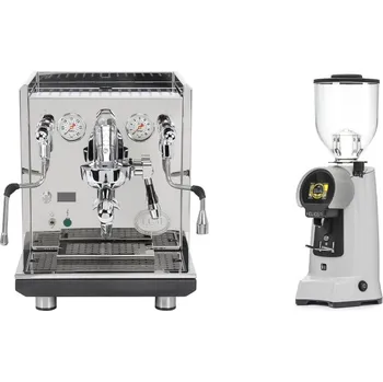 Kávovar ECM Synchronika II + Eureka Helios 75, grey