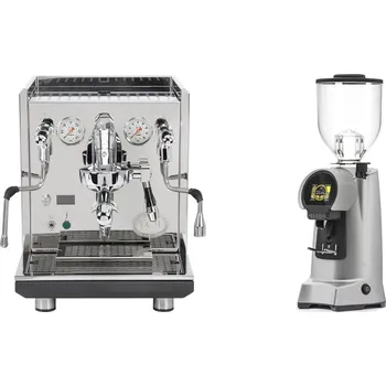 Kávovar ECM Synchronika II + Eureka Helios 65, grey