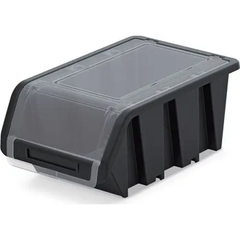 Skříňka na nářadí Plastový úložný box uzavíratelný TRUCK PLUS 195x120x90 mm-barva:černá