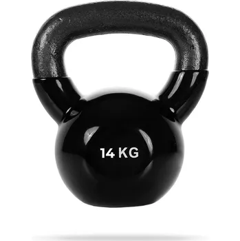 GymBeam Kettlebell black 14 kg černá
