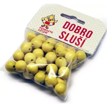 Dřevěná hračka Detoa Perle Kuře Dobro sluší 40ks