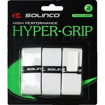 Vrchní omotávka Solinco Hyper Grip 3 Pack White
