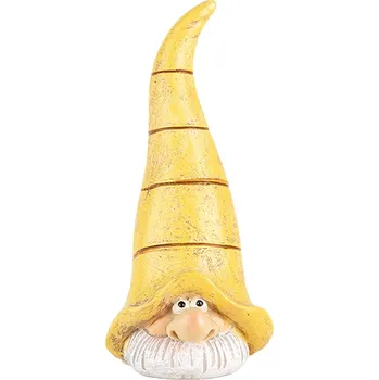 Vánoční dekorace Clayre & Eef - Dekorativní figurka skřítka 6PR5276