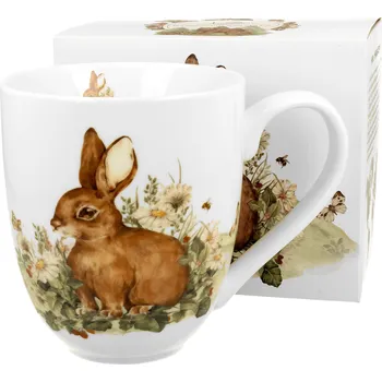 DUO Gifts DG - Porcelánový hrnek jumbo XXL Zajíček v dárkové krabičce - 1 litr