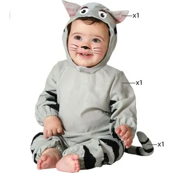 Karnevalový kostým Falanzo Carnival Kostým pro miminka Šedá Velikost: 24 měsíců