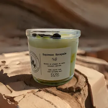 Svíčka Sójová svíčka Plamen domova - "Espresso Escapade" 2