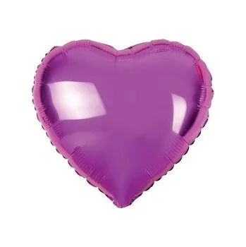 Balónek Balon foliowy serce różowe 45cm