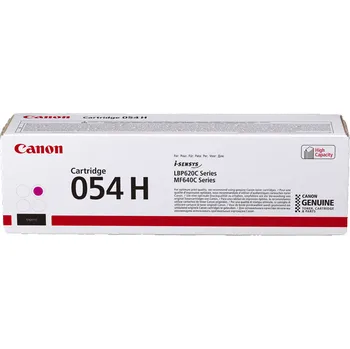 Toner Canon CRG 054 H M 2300 stran, purpurový 3026C002