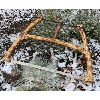 Ruční pilka Drakkaria SKLÁDACÍ PILA pro Bushcraft, ruční práce