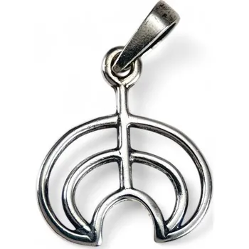 Přívěsek Drakkaria KELTSKÁ LUNA, stříbrný přívěsek, Ag 925