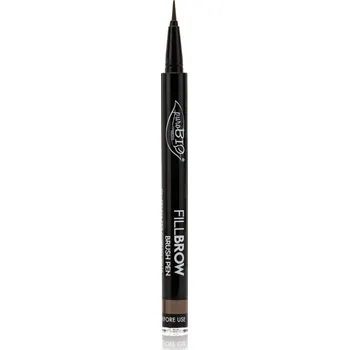 Tužka na obočí puroBIO Cosmetics Fillbrow fix na obočí odstín 02 Soft Brown 0.7 ml