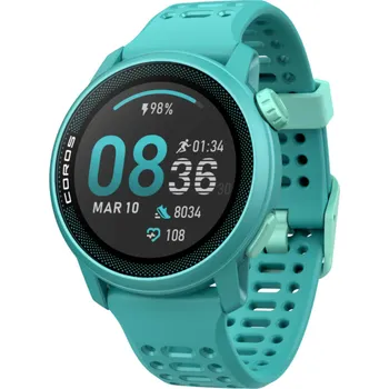 Chytré hodinky Coros Pace 3 Emerald Silicone Band