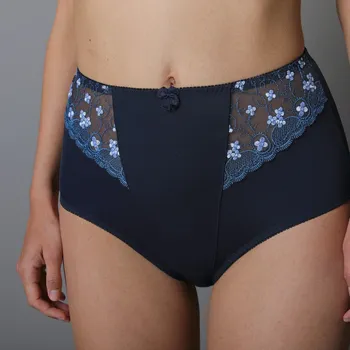 Kalhotky Stahující kalhotky Caminata zn. Confidence Lingerie® z mikrovlákna s výšivkou nám.modrá 38/40