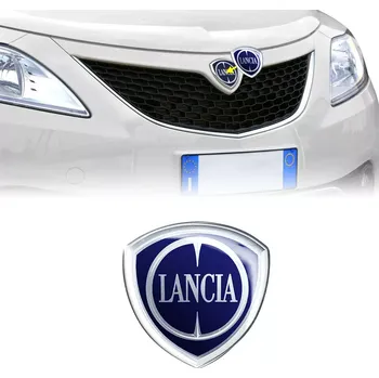 Lancia samolepka 3D LOGO na přední kapotu