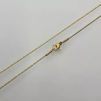 Řetízek Ocelový řetízek zlatý - 50cm