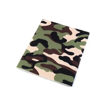 Galanterie Nažehlovací záplaty maskáčové 17x43 cm - 1 ks - 3 přírodní stř. maskáčová