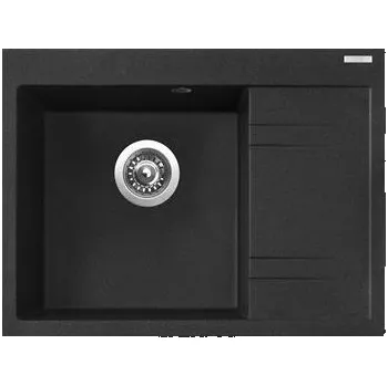 Sinks RIM 650 L Granblack levý