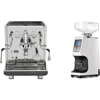Kávovar ECM Synchronika II + Eureka Atom 60, white