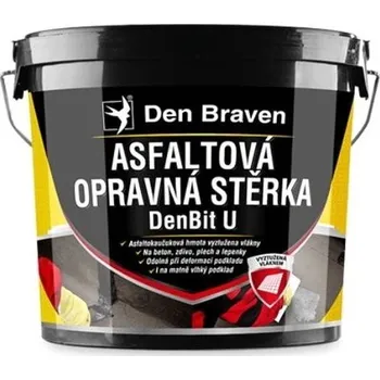 Hydroizolace Stěrka asfaltová opravná Den Braven DenBit U – 10 kg