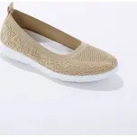 Baleríny z prodyšné síťoviny béžová 39