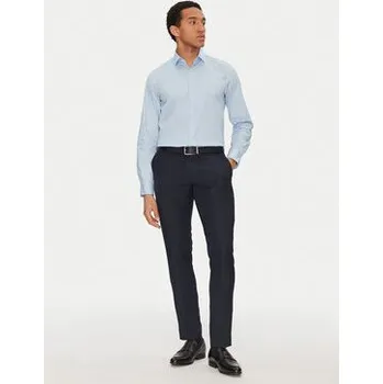 Oblečení a móda Calvin Klein Košile K10K114299 Světle modrá Slim Fit 38