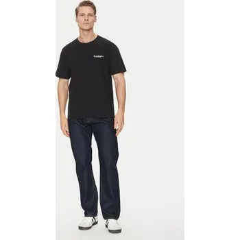 Pánské tričko Jack & Jones T-Shirt Boston 12272968 Černá Relaxed Fit S