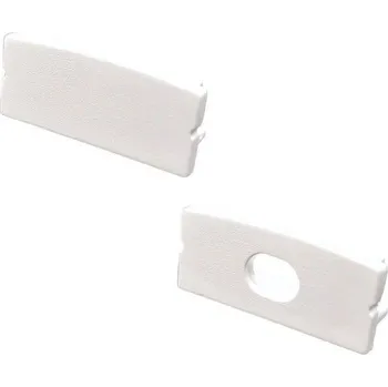 LED lišta Koncovka vestavného profil lištau V16 bílá - Koncovka plná - LED Solution - LP103W-END - LP103W-END