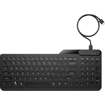 Klávesnice HP 405 Multi-Device Wired Backlit Keyboard