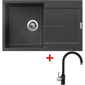 Kuchyňský dřez Sinks ULTIMA 790 Metalblack + Vitalia GR
