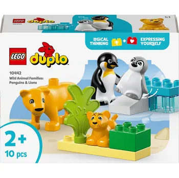 LEGO Duplo 10442 Rodinky divokých zvířat
