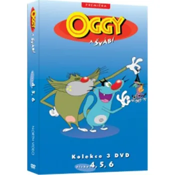 DVD film Oggy a švábi 4 - 6 / kolekce 3 DVD
